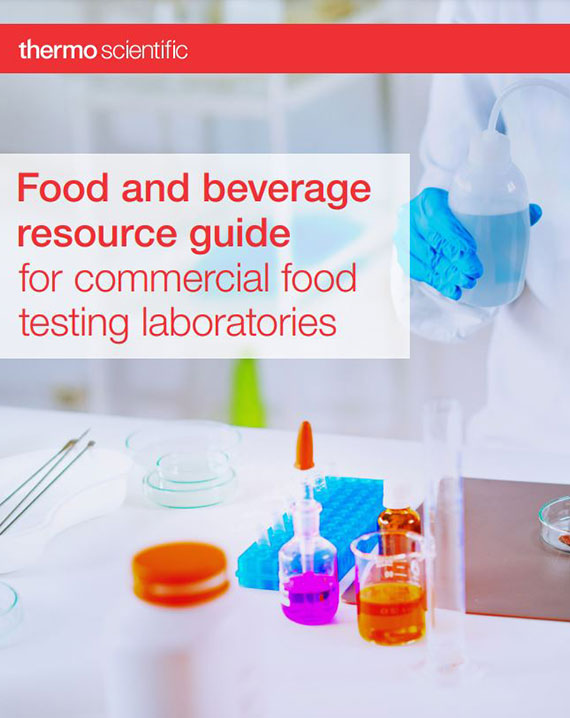 Food and beverage resource guide for commercial food testing laboratories 